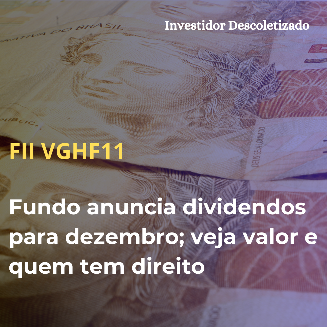 FII TGAR11 anuncia dividendos para dezembro; veja valor e quem tem direito