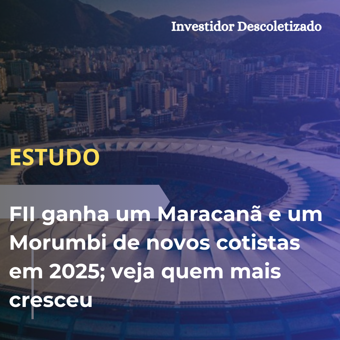 FII ganha um Maracanã e um Morumbi de novos cotistas em 2025; veja quem mais cresceu